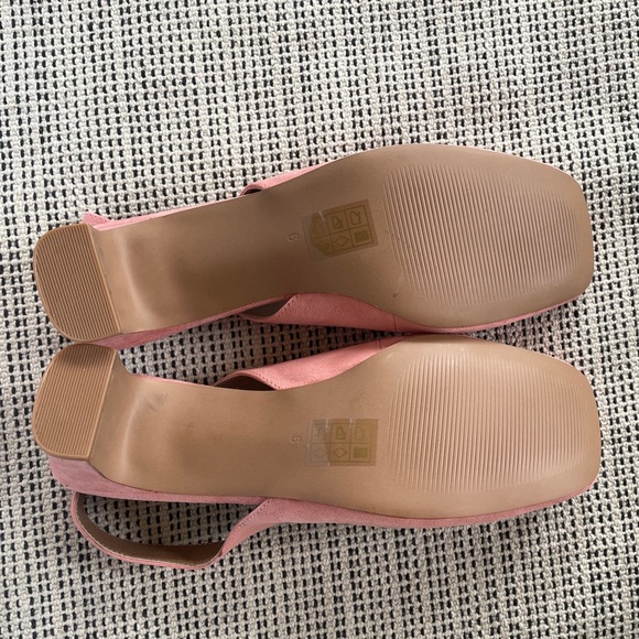 ASOS Sling back pumps pink blush size 6 - Picture 9 of 10